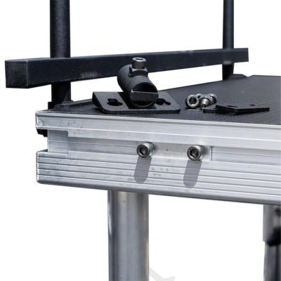 Ограждение для подиума 1м х 1м — QuickLock Stage Guardrails for platform with clamp and mounting hardware