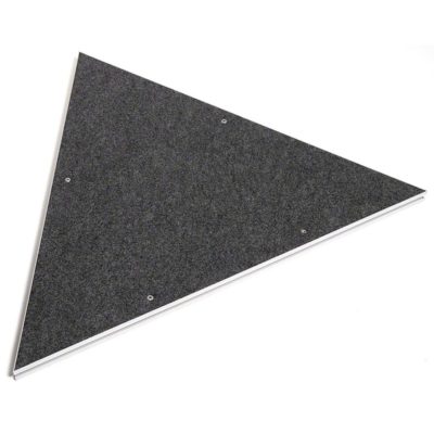 Панель для подиума треугольник равносторонний Индастриал 1м — Intellistage Industrial Finish Equilateral Triangle Platform ISTPEI