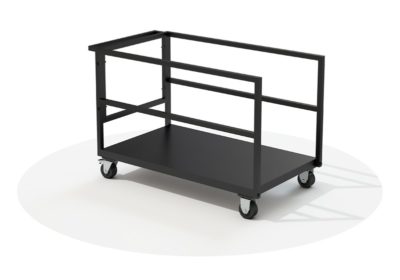 Универсальная тележка с возможностью перевозки 20 панелей 1м на 1м TCART - Universal Trolley - Flat Pack designed to accommodate 1 m x 1 m platforms - can fit 20 platforms TCART