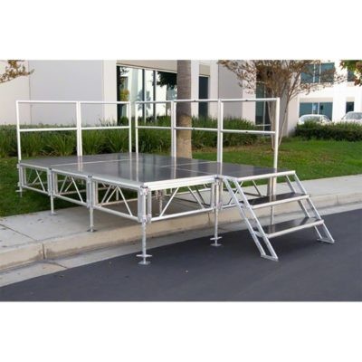 Ограждение для подиума – All-Terrain Side guard rail for stage platforms