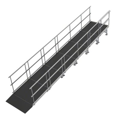Пандус для оборудования с ограждением 120 см – Intellistage Equipment Ramps with Guard Rails