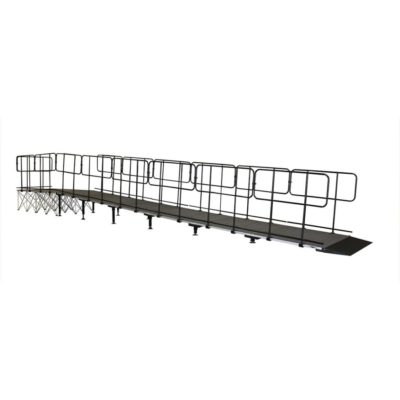 Пандус для оборудования с ограждением 80 см – Intellistage Equipment Ramps with Guard Rails